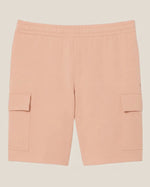 Cargo-shorts i bomullsfleece