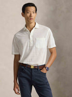 Polo - Strikket polo for menn