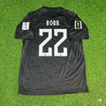 Oscar Bobb #22 Norway 2026 World Cup Black Away Football Jersey