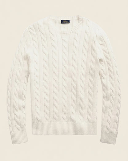 Classic Cable-Knit Sweater