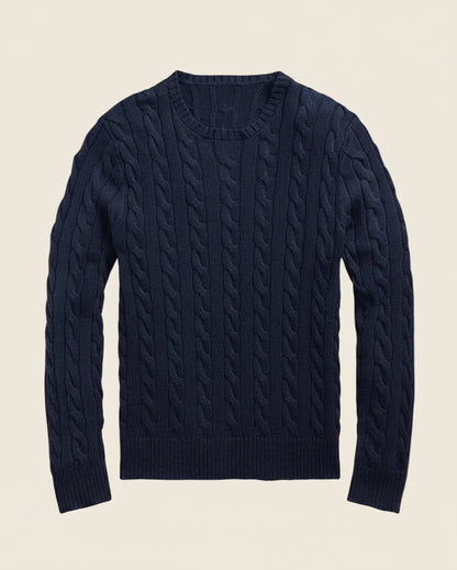 Classic Cable-Knit Sweater