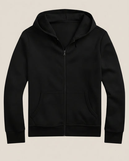 Double-Knit Full-Zip Hoodie