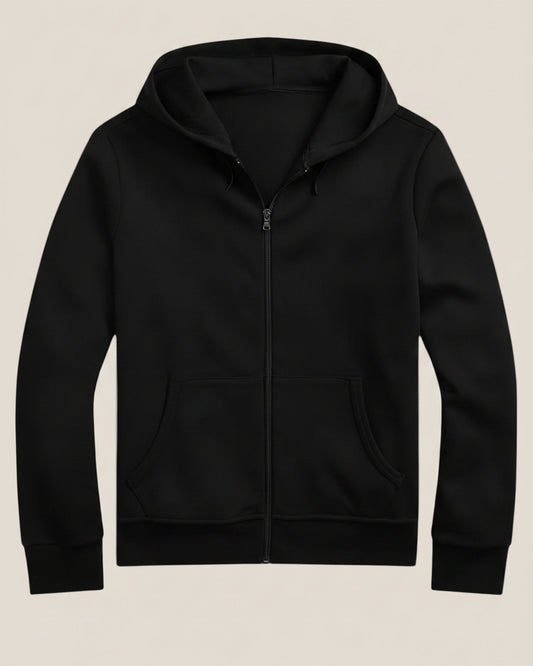 Double-Knit Full-Zip Hoodie