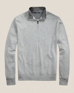 Luksuriøs Half-Zip Genser i Jersey
