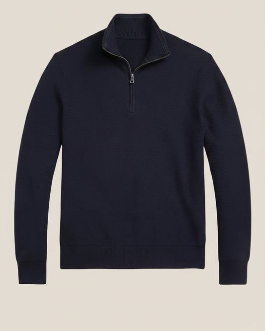 Classic Quarter-Zip Sweater