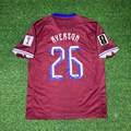 Julian Ryerson Norway 2026 World Cup New Season Red Football Jersey Kit