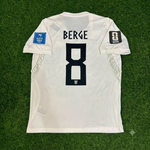 Sander Berge #8 Norway 2026 World Cup White Football Jersey