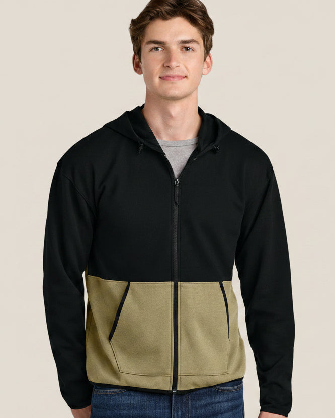 Double-Knit Full-Zip Hoodie 0A8BUS