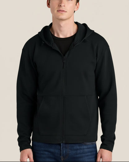 Double-Knit Full-Zip Hoodie 0A8BUS