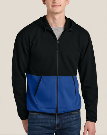 Double-Knit Full-Zip Hoodie 0A8BUS